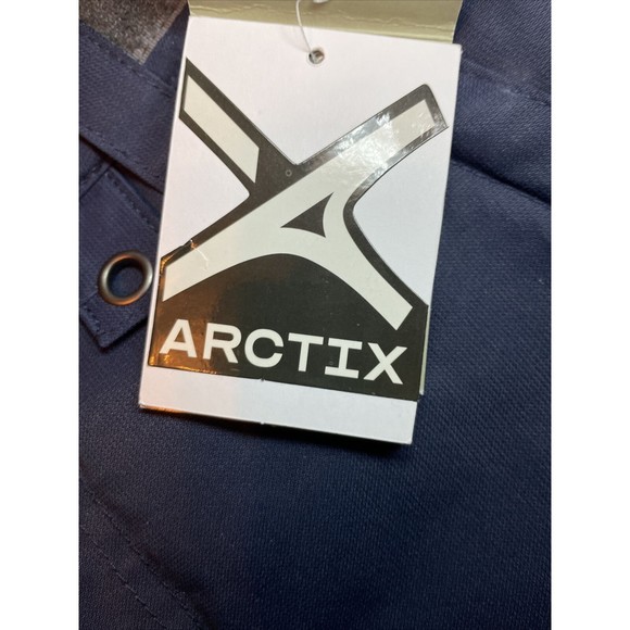 Arctix Kids Snow Pants with‎ Reinforced Knees and Seat, Blue Night, Large - Picture 8 of 16